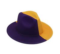 Fashion Christmas Cowboy Hat Gentleman Large Brim Hat Fedora Felt Cowboy Accessory For Adult Women Men Cowgirl Hats Women Cowgirl With Ropesd Anti-uv Hats Wedding Party Bride