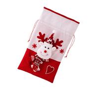 Fashion Christmas Santa Gifts Bag Soft Knitting Fabric Portable Accessory For Sturdy Holiday Present Storage Solution Holiday Present Sacks