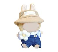 Fashion Clothes Set Soft Polyester Doll Outfit Pants And Hat Set Elegant Clothing For 1st/2nd/3rd Gen Anime