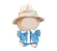 Fashion Clothes Set Soft Polyester Doll Outfit Pants And Hat Set Elegant Doll Clothing For 1st/2nd/3rd Gen Anime