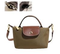 Fashion Colorblock Mini Crossbody Bag, Vintage Solid Color Square Purse with Adjustable Strap, Handbags Purses for Women (Green)