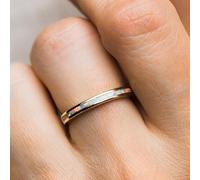 Fashion Colorful Pattern Ring, Dainty Birthstone Rainbow Simple Promise Ring, Simple Colorful Bands Stacking Ring, Wedding Cocktail Statement Ring for Couple Jewelry-Making-Patterns 7