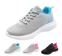 Fashion Colour Block Mesh Breathable Lace Up Flat Comfortable Running Shoes, Women's Trainers, Women's Sports Shoes, Trainers, Running Shoes, Summer Walking Shoes, Outdoor Summer Shoes, pink, 8 UK