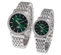 Fashion Couple Watches Diamond Simple Business Watch for Men Comfortable Stainless Steel Strap Couple Gifts, men-d