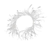 Fashion Crystal Headband For Women Elegant Fringed Feathered Hairhoop Wedding Hairband Bride Headpiece Party Accessory Wedding Hairhoop