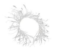 Fashion Crystal Headband For Women Elegant Fringed Feathered Hairhoop Wedding Hairband Bride Headpiece Party Accessory