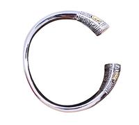 Fashion Cuff Bangle,Traditional retro bracelet, Retro Vintage Sterling Silver Cuff Bangel Bracelet Engraved Holy Mary