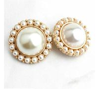 Fashion Decorative Buttons for Clothing, DIY Sewing Material, Blouse Buttons for Clothes, 15mm, 20mm, 25mm, 10Pcs