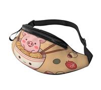 Fashion Delicious Sweet Ramen Bum Bag | Fanny Pack & Chest Pack | Adjustable Waist Bag for Women & Men | Secure Zip | Lightweight & Compact | Perfect for Travel,Sports,Hiking,Outdoor