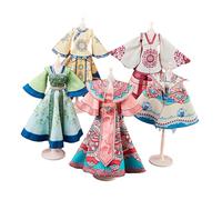 Fashion Design Chinese Ancient Traditional Clothes Learning Toys Crafts Kits