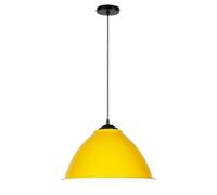 Fashion Design Hanging Lamp, Stylish Bohemian Ceiling Chandelier, Color Modern Pendant Lights with E27 Base, Aluminum Lampshade for Coffee Shop, Bar Counter, Club, Living Room(Yellow)