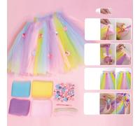 Fashion Design Kit - Girls Creative Arts Crafts, Easy Project Set with Educational Accessories, DIY Style Workshop Including Skill-Building Tools for Easter, Birthday, Thanksgiving, Home, School Play