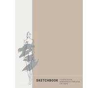 Fashion Design Sketchbook: Womenswear Templates 135 pages (Modedesign Skizzenbuch DOB Figurinen Vorlagen) Für Modedesign Illustrationen, Modedesign ... design templates, fashion design women