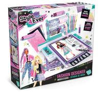 Fashion Designer Studio Style 4 Ever Real Adhesive Fabrics Stickers Gems Pencils