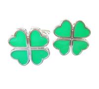 Fashion Designs Clover Leaf Cufflink Cuff Link 1 Pair(Color-17)