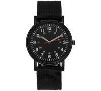 Fashion Dial with Strap Men's Watch Leather Quartz Watch Sleek Men's Watch Senior Watches for Women (D, One Size)