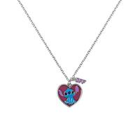 Fashion Disney Stitch And Angel BFF Necklace Set