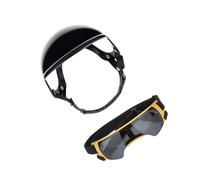 Fashion Dog Sports Helmet Eye Protective Goggles Set For City Exploration Outdoor Activity Hiking Cycling Gear Dog Helmet