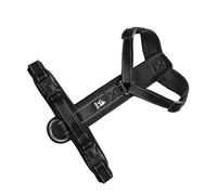 Fashion Dogs Harness Leash Adjustable Nylon Pet Chest Back Traction Rope Reflective Stitches Leads Pet Supplies Harness Leash Escape Proof Large