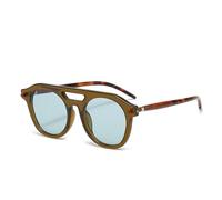 Fashion Double Beam Sunglasses Men Women Sun Glasses Retro Gradient UV400 Goggles Punk Sun Glasses