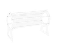 Fashion Durable Acrylic Hair Accessories Stand Space Saving Efficient Organizer for Bedroom Dressing Room