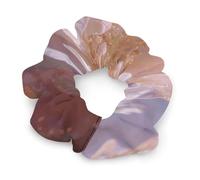 Fashion Durable Dreamy Floral Pattern Scrunchies for All Hair Types Soft Elastic Hair Ties for Most Occasions No Damage Cute Ponytail Holder Hair Accessories for Women