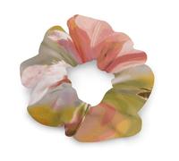 Fashion Durable Spring Field Sweet Words Scrunchies for All Hair Types Soft Elastic Hair Ties for Most Occasions No Damage Cute Ponytail Holder Hair Accessories for Women