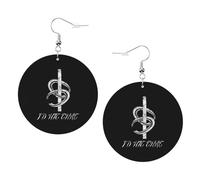 Fashion Earring Cool I'd Hit That Pitching Player Leather Earrings Lightweight Women Earring for Anniversary Girl Mother’s Day