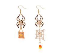 Fashion Earrings Ghost Trick or Treat Pumpkin Ear Studs Jewelry Pendant Spider Dangle Earrings Party