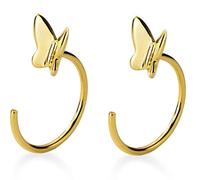 Fashion Earrings,S925 Earrings, Ladies Butterfly Short Ear Hooks en, 925