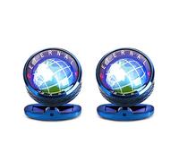 Fashion Earth Globe Cuffs Classic Blue Round World Map Cuff s for Men Jewelry French Shirt Business Wedding Gift (Color : Gold) (Blue)