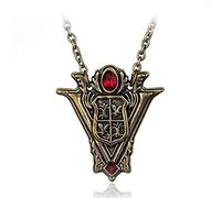 Fashion Eternal Classic Twilight Legend Eclipse Necklace Pendant Moon Volturi Badge Jewellery Antique Gold Chain