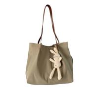 Fashion Everyday Women's Shoulder Bag with Ample Space for Essential Elegant Solid Color Large Capacity Handbag Purse