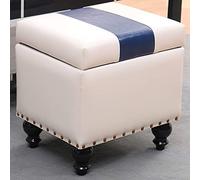 Fashion Fabric Square Footstool With Detachable Stool Legs,Low Sofa Footrest,Shoe Changing Stool,Stackable Ottoman For Entrance Living Room Bedroom-flannel-Pink-15.7 * 10.4inch