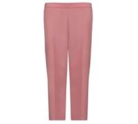 FASHION FAIRIES Women Stretch Elasticated Waist Capri Cropped Trousers Ladies Summer Casual Lightweight Pull On Pants Holiday Beach Wear Comfortable Plain UK Sizes 8-24