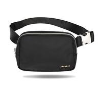 Fashion Fanny Pack for Women and Men, Waterproof & Durable Belt Bag with Adjustable Strap, 3 Mesh Pockets, Anti-theft Pocket, Comfortable & Stylish Crossbody Waist Bag for Traveling, Shopping,
