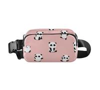 Fashion Fanny Pack Waist Bag for Men Women Large Capacity Cross Body Bag Belt Pack with Adjustable Strap for Shopping Sports Work Bear Meow in Various Poses