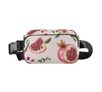 Fashion Fanny Waist Pack Fresh Cape Gooseberry Fruit Teal Mini Sling Chest Bag Crossbody Sport Bags for Shopping, Color17, One Size
