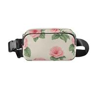 Fashion Fanny Waist Pack Sweet Daffodils Navy Blue Mini Sling Chest Bag Crossbody Sport Bags for Travel Shopping, Color08, One Size