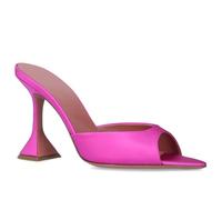 Fashion Fish Mouth Open Toe Sandals for Women, Elegant Slip On Slingback Mules, Sexy High Heel Mules Sandals, for Party Prom Dresses Wedding,Pink 2,2 UK