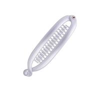 Fashion Fish Shape Hair Claw Solid Color Simple Banana Hair Clips For Women Girls Wave Combs Hairpin Braide Clamp Clips
