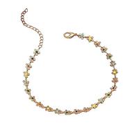 Fashion Flower Foot Decoration European And Beach Wind Small Beautiful Anklet Set Gold Suit Anklet For Women Boho Anklets Adjustable Ankle Bracelet Boho Anklets Bracelet