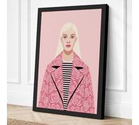 Fashion Forward Modern Canvas Wall Art Print 30x20 Inch (76 x 51 cm)