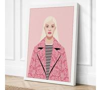 Fashion Forward Modern Canvas Wall Art Print 36x24 Inch (91 x 61 cm)