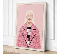 Fashion Forward Modern Canvas Wall Art Print 36x24 Inch (91 x 61 cm)