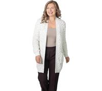 Fashion Friendly Cable Knit Cardigan Oatmeal NEP Extra Large (20/22)