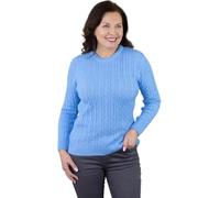 Fashion Friendly Ladies' Round Neck Cable Jumper