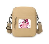 Fashion Girl Figure Art Design Illustration Crossbody Bag Cell Phone Purses Handbag Shoulder Mini Bag