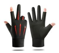 Fashion Gloves For Men & Women Outdoor Sports Two-finger Exposed Gloves Breathable Hiking Cycling Fishing Cycling For Men Road Bike Women Breathable Touch Screen