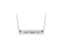 Fashion Gold Cupid's Arrow Pendant Necklace for Woman Valentine's Day Gift Chain